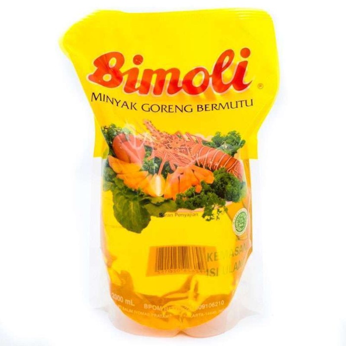 

(New) Bimoli Minyak Goreng [2 Liter/ Pouch]