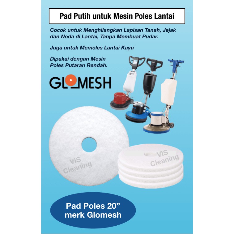 Floor Pad Glomesh 20 Inch (1 box isi 5 )