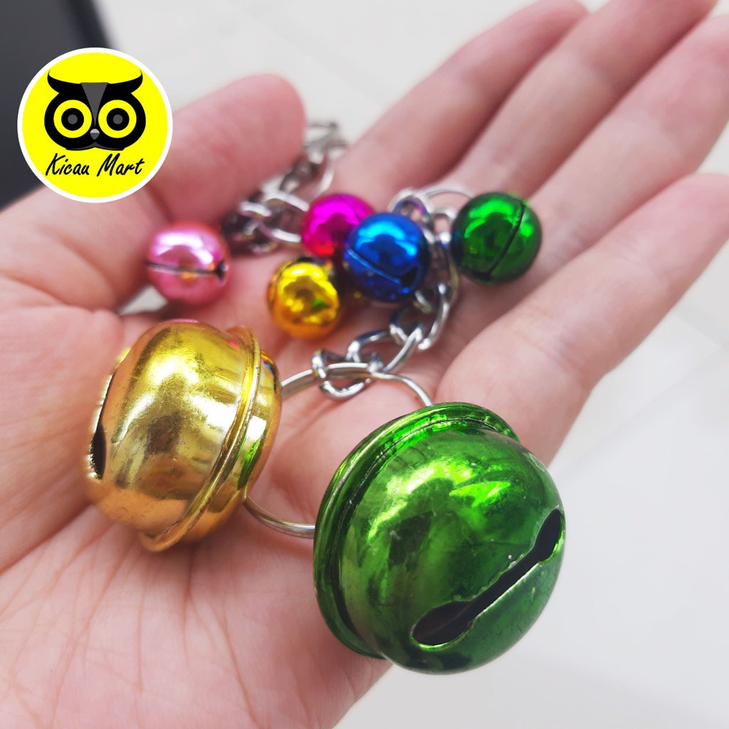 RINGING BELL PELANGI LONCENG MAINAN SUARA PANGGILAN BURUNG LOVEBIRD KAKATUA KAKAKTUA NURI BEO RINGBSR