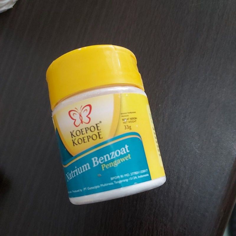 

pengawet natrium benzoat koepoe