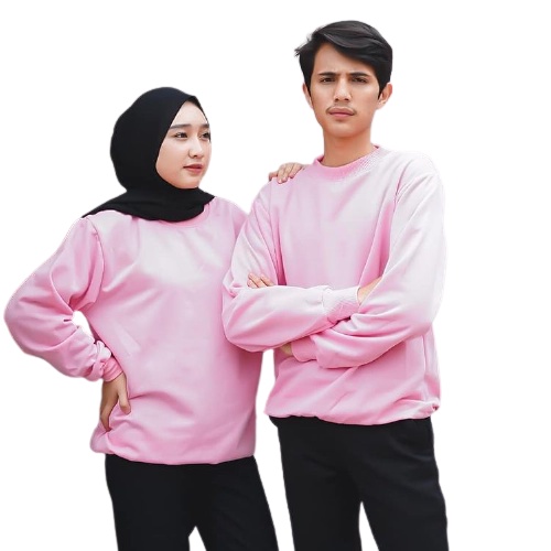 JAKET SWEATER COUPLE KAPEL CEWEK COWOK KEKINIAN SWETER CREWNECK PRIA WANITA BEST SELLER TERMURAH