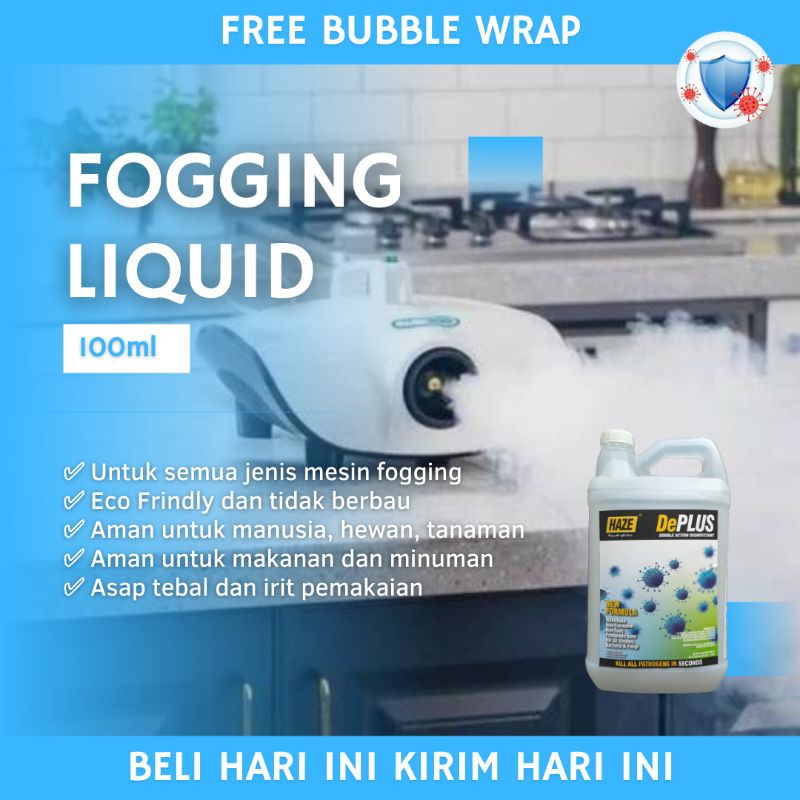 CAIRAN DISINFEKTAN FOGGING / FOGGING LIQUID / CAIRAN FOGGING / LIQUID FOGGING 100ml