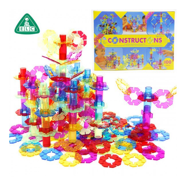 100pcs 3D ELC Construction