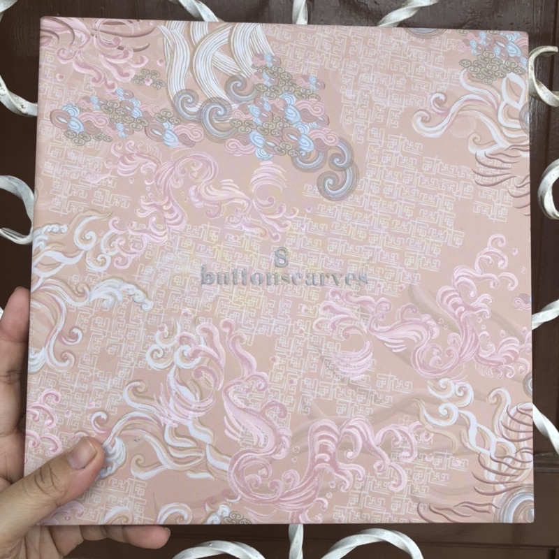 Buttonscarves The Wave Peach