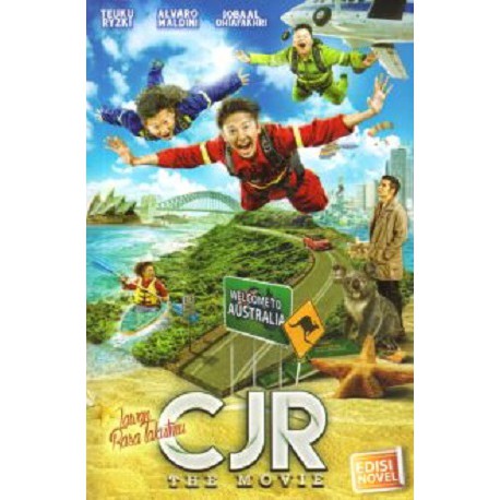 Novel Cjr The Movie Edisi Komik