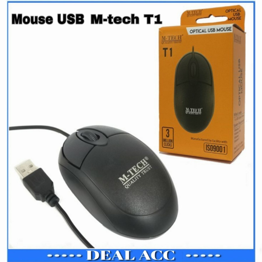 Mouse M-Tech MTech USB T1 Standard