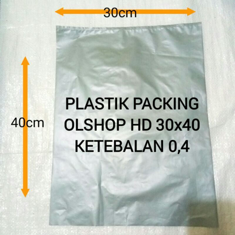 PLASTIK PACKING OLSHOP HD 30x40 NON BLONG