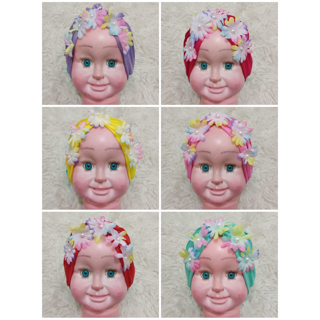 TERBARU Aksesoris Rambut Bayi Anak Bandana Noora / Turban Bayi Noora / Turban Bayi Perempuan / Turban Bayi 0 6 Bulan