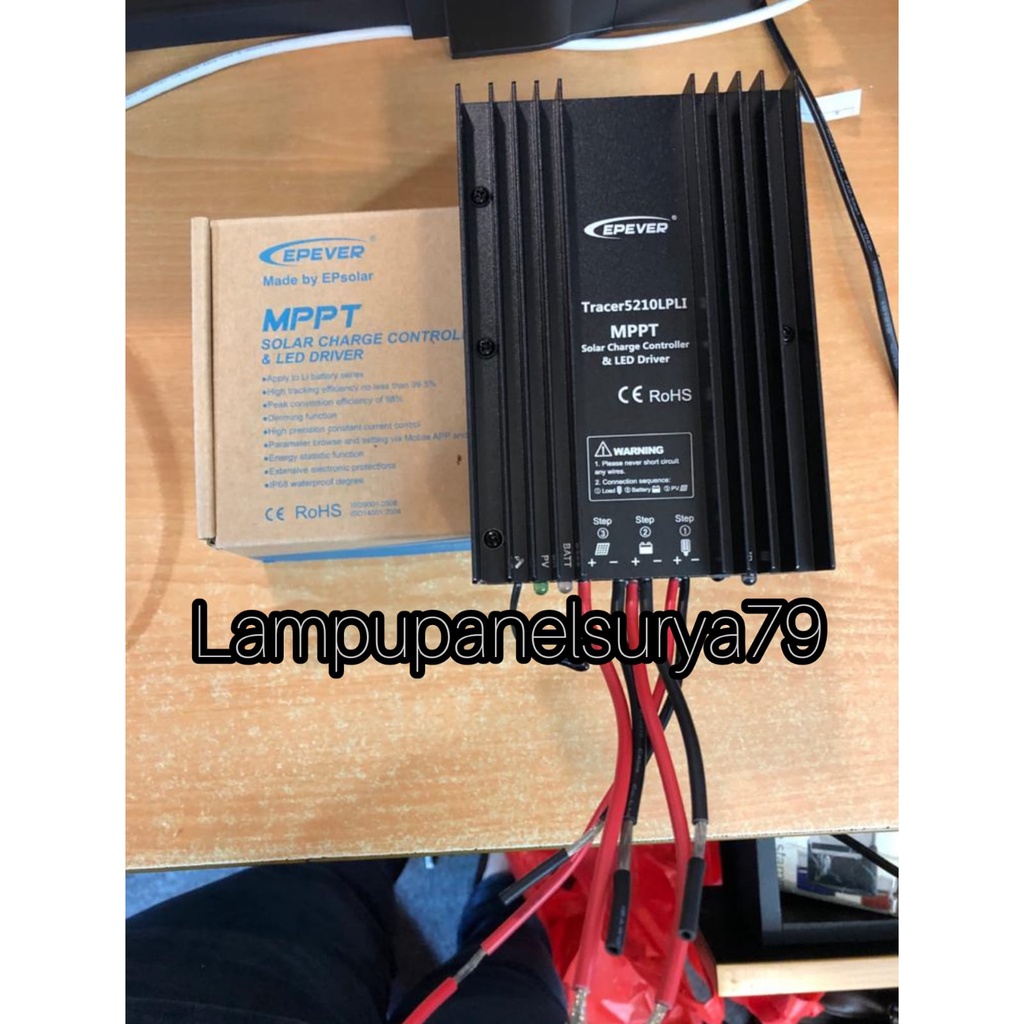 Solar Charge Controller SCC MPPT 20A EPEVER TRACER5210LPLI SCC TRACER 5210 LPLI