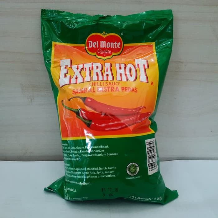 DISKON SAOS EXTRA HOT DELMONTE - SAMBAL DELMONTE EXTRA HOT 1 KG 