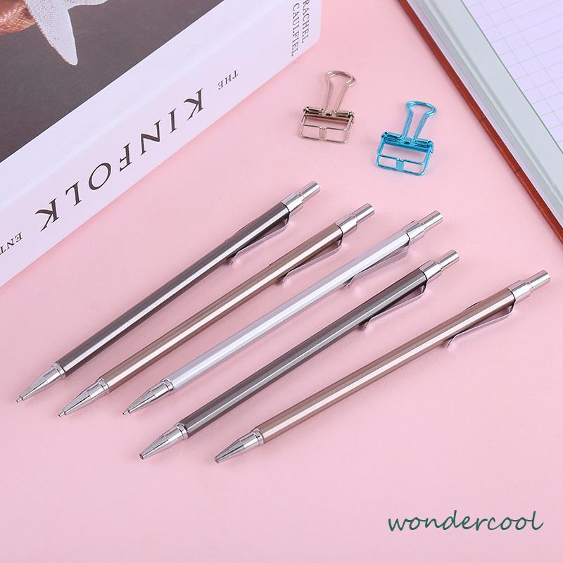 Pensil Mekanik Batang Tipis Kelas Tinggi Menengah Rendah Pegangan Yang Baik Perlengkapan Kantor Siswa-Won