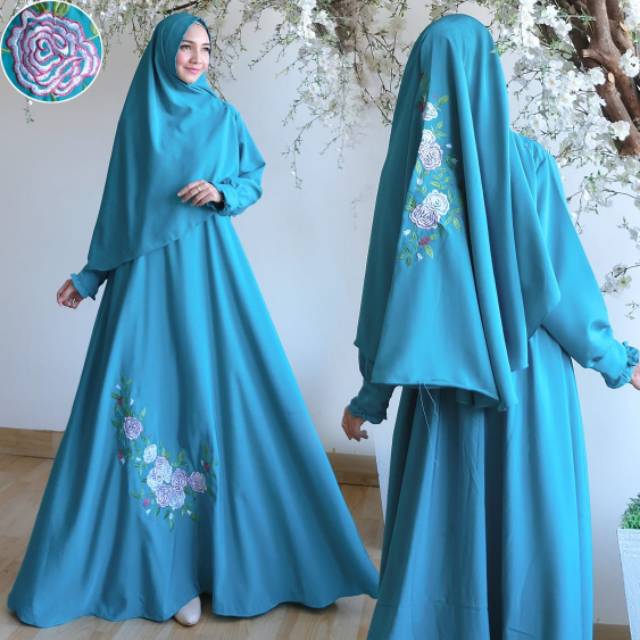 TOTOTAshop.Gamis LAVENIA SYAR'I  FC (REAL PIC)