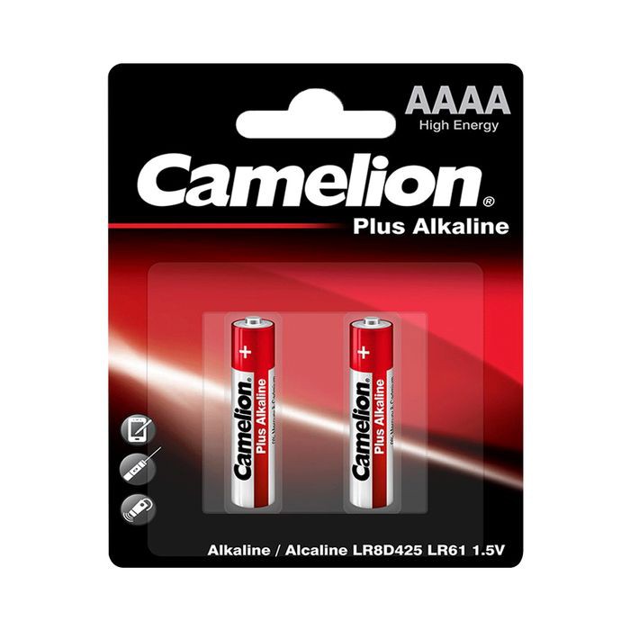 CAMELION BATERAI ALKALINE AAAA LR61/ CAMELION ALKALINE A4 - ISI 2 PCS