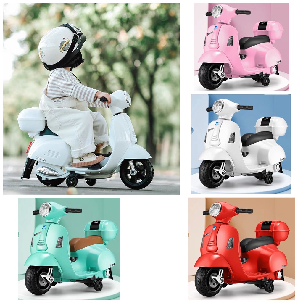 Jual Motor Aki Anak Vespa Mini Mainan Motor Anak Motor Vespa Anak