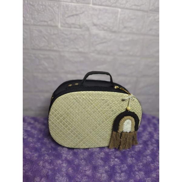 Tas etnik anyaman pandan Tasikmalaya pengiriman Jakarta