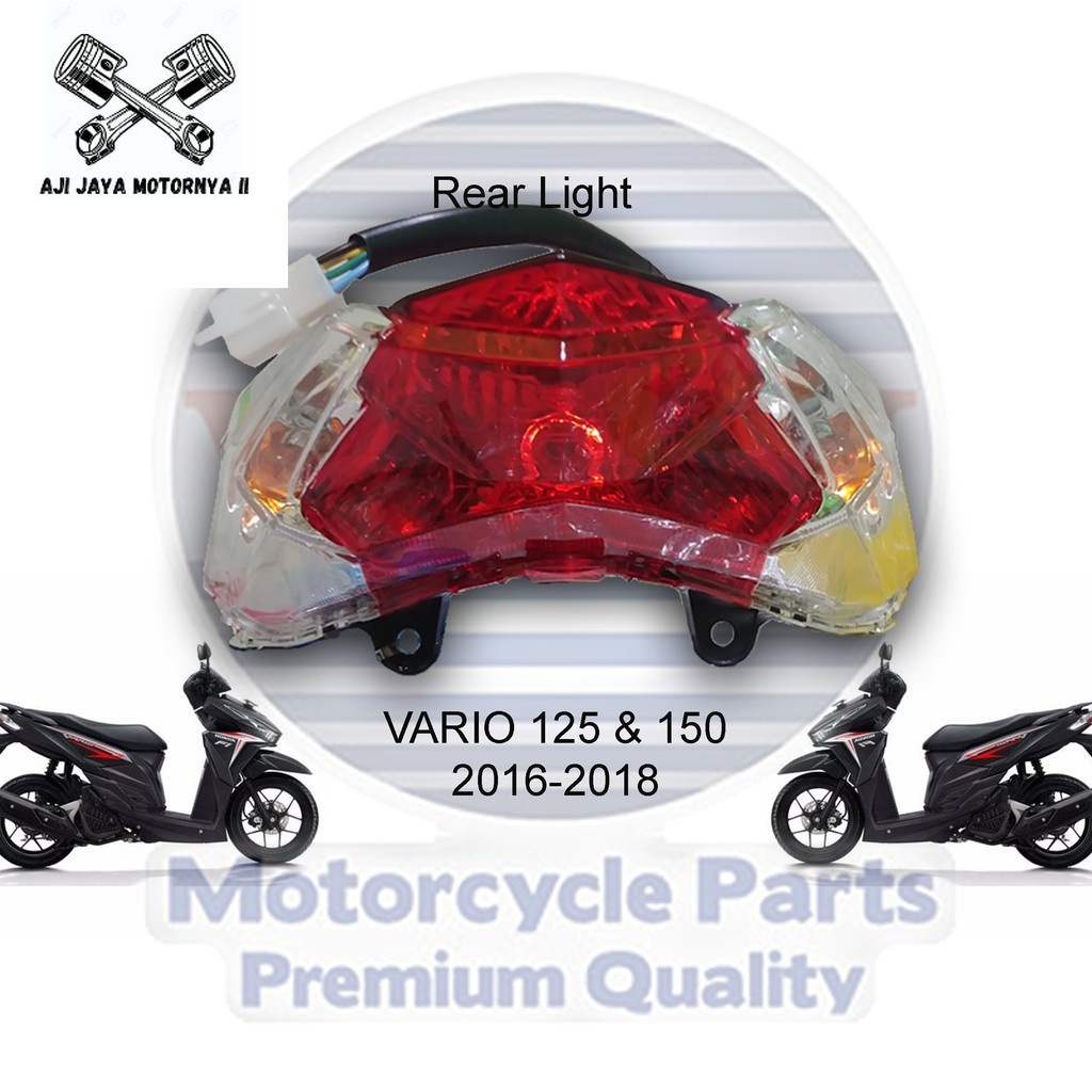 stoplamp vario led 125 150 2015 lampu belakang vario led 125 150 2016 lampu stop vario 125 150 2017