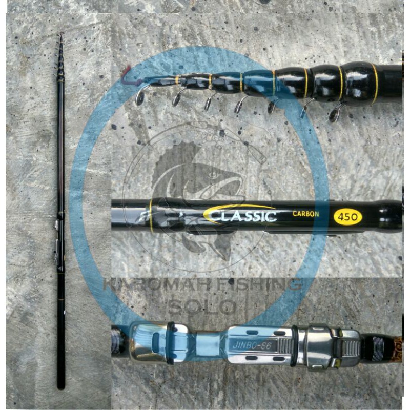 Joran Tegek Exori Clasic 360 450 Set Kolong