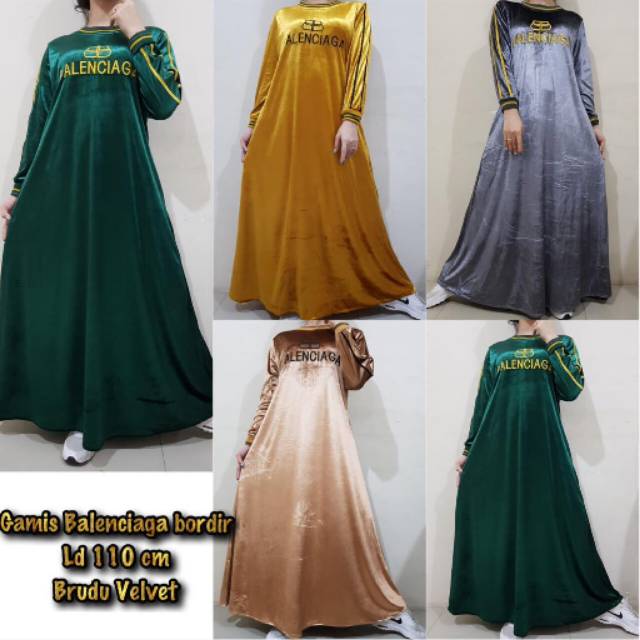 Gamis bludru