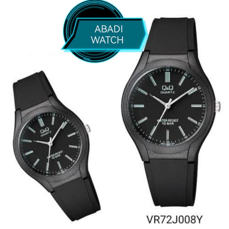 JAM TANGAN UNISEX Q&amp;Q QNQ QQ ASLI ORI ORIGINAL VR 72 VR 72J VR72