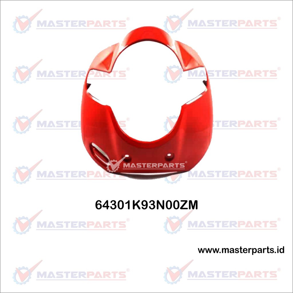 Cover Front Top Red – Scoopy eSP K93 - 64301K93N00ZM