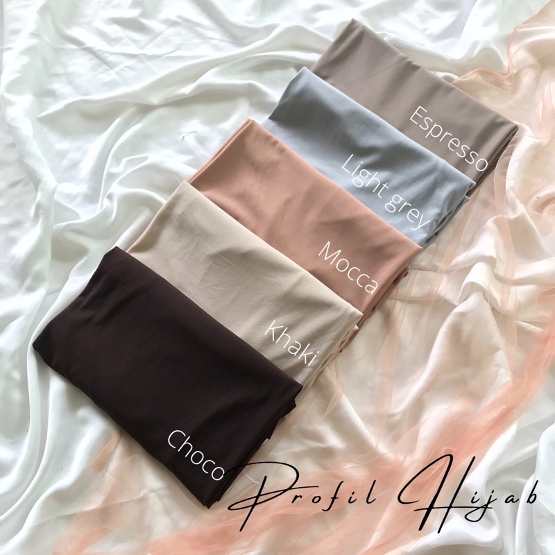 Jilbab Instan Bergo Hamidah Jersey Ukuran (XL) / Bergo Jersey Jumbo / Hijab jersey-1
