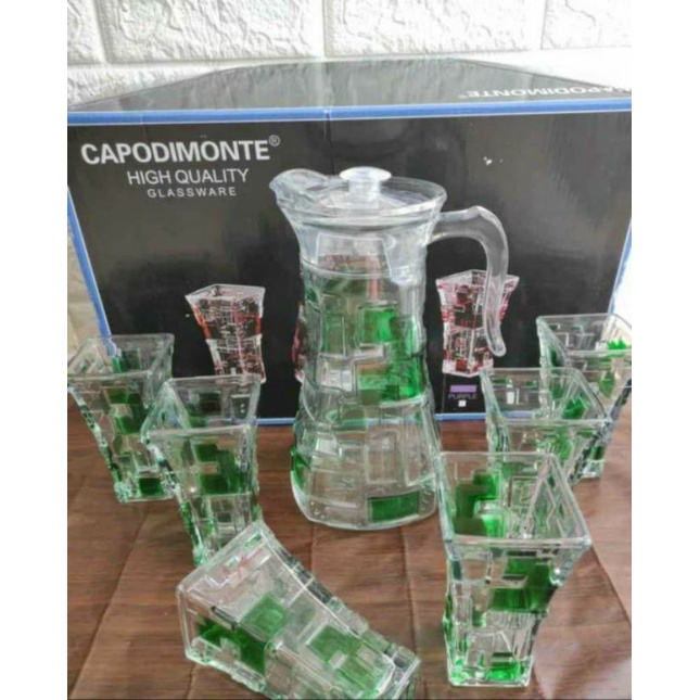 Eskan Set Gelas Capodimonte