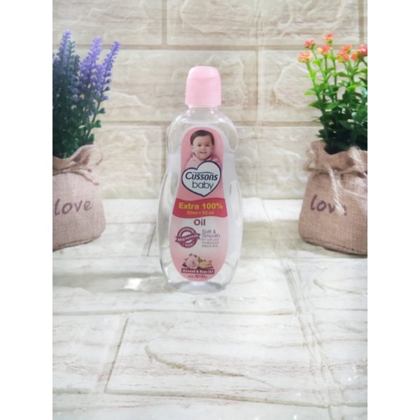 Cussons Baby Oil 50ml+50ml/cusson baby oil Soft &amp; Smooth