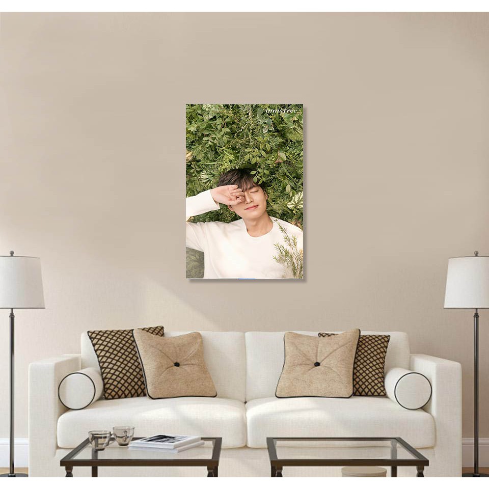 Hiasan Dinding Kamar Lee Min-Ho/Hiasan Dinding Lee Mi-Ho/Lukisan Lee Min-Ho /Walldecor /Poster Kayu