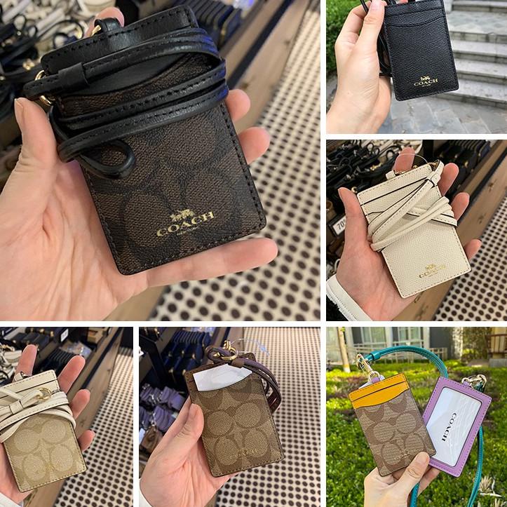 

Barang Pilihan.. COACH lanyard/ Kartu kerja/pemegang kartu id /DIY klasik /original/name tag holder/SIX color