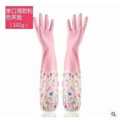 Sarung Tangan cuci piring Motif Bunga/ Sarung Tangan Karet Latex Tebal Sarung tangan cuci baju