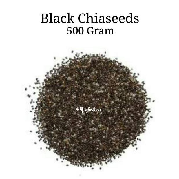 

ORGANIC BLACK CHIA SEEDS 500 GRAM (CERTIFIED)