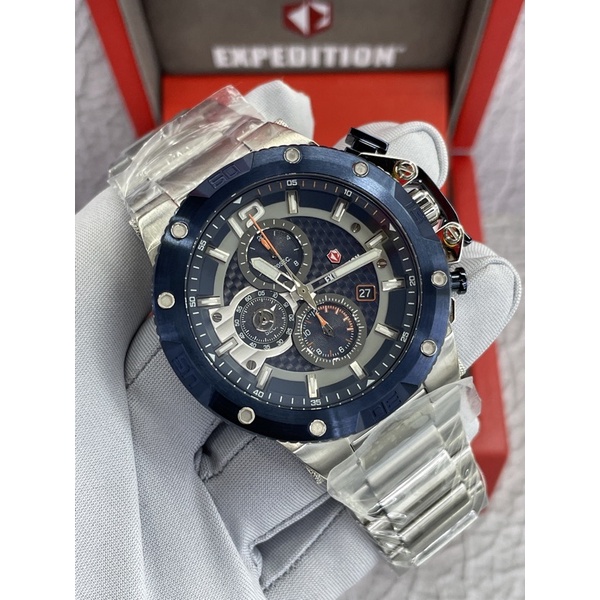 expedition e6751m pria silver ring biru