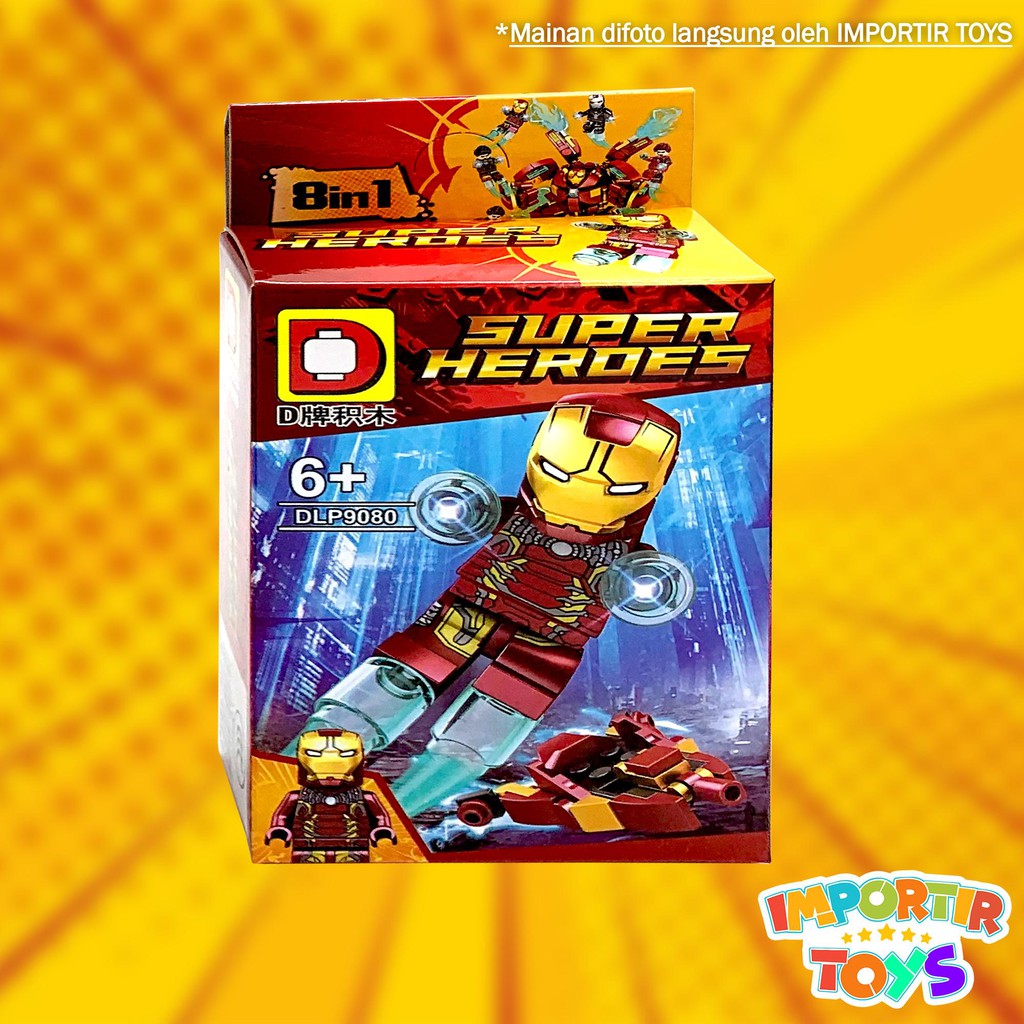 LEGO SUPERHEROES (8 VARIAN KARAKTER SUPERHERO)