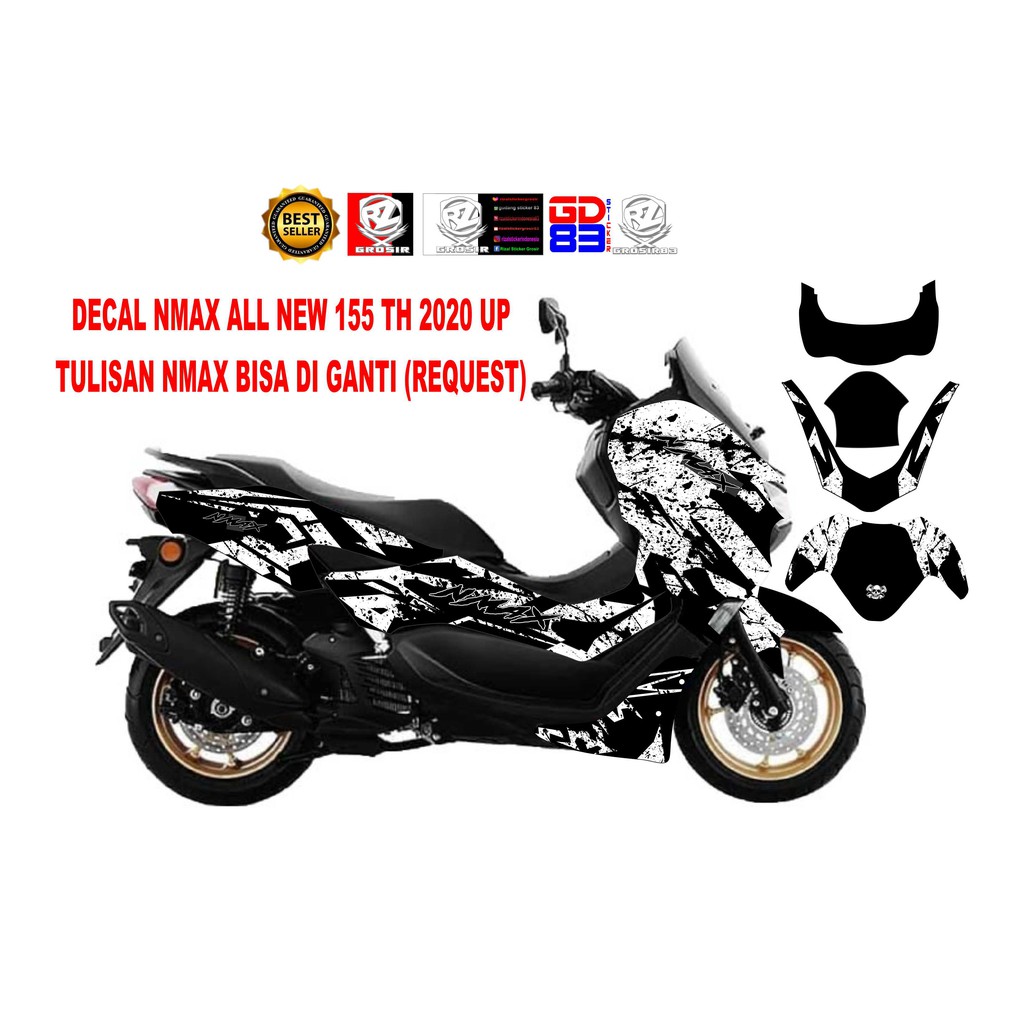 Jual DECAL STICKER YAMAHA NMAX 2020-2021 UP ALL NEW NMAX | Shopee Indonesia