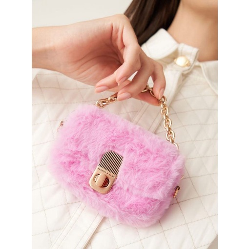 CK859 CK Chain Handle Mini Bag Premium Import