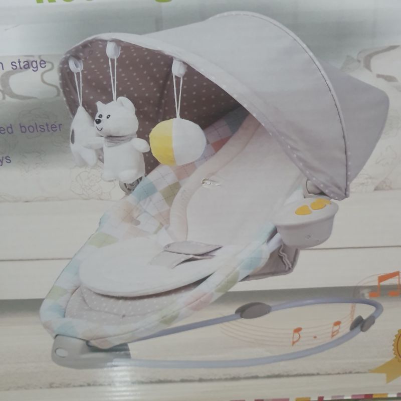 Babyelle Comfort Surround System Carding Rocking Bouncer baby kursi ayun goyang kado souvenir