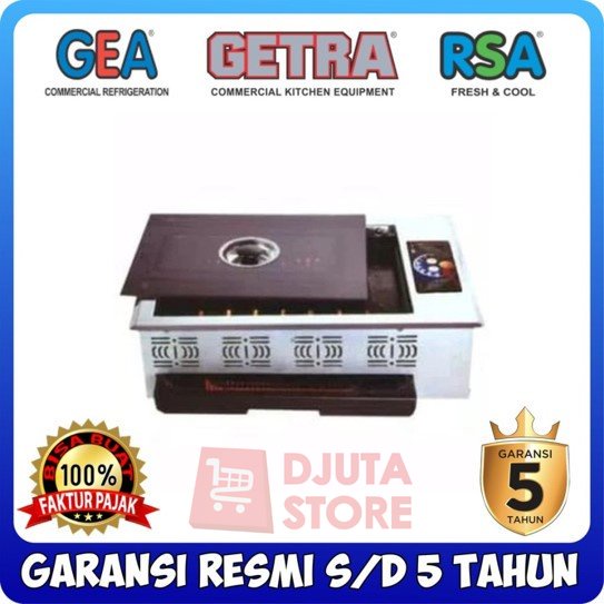 Getra Yakiniku Stove Electric Griller Sistem Tanam EKL-1000D