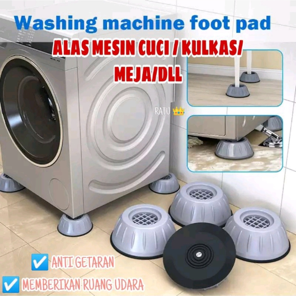 DUDUKAN KAKI MESIN CUCI, SOFA, KULKAS , ALAS KAKI SOFA, LEMARI UNIVERSAL SERBAGUNA - BC