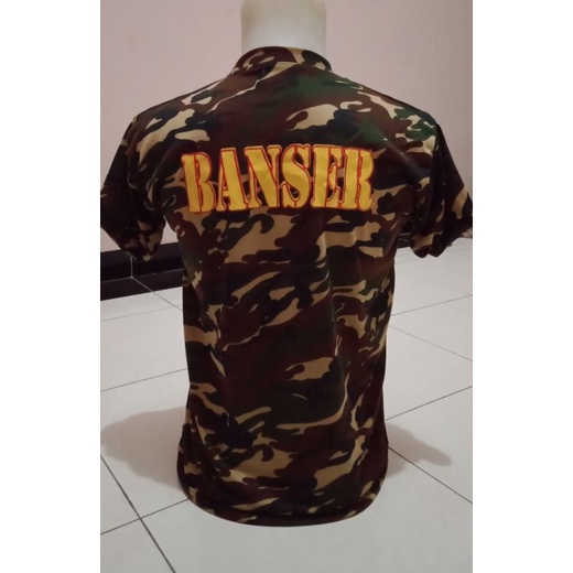 KAOS PENDEK BANSER,KAOS DALAMAN PDL BANSER