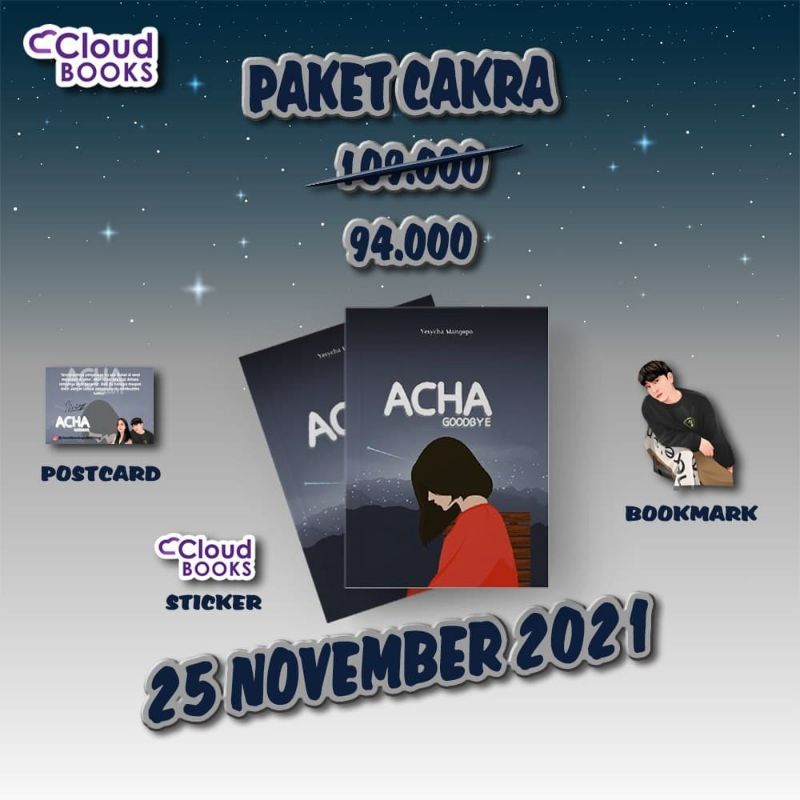 Novel Acha Goodbye (Paket Cakra)