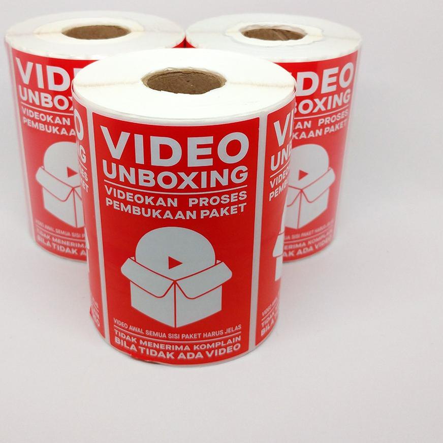 

Produk Terbatas Sticker Label Video Unboxing Stiker Pengiriman Online Shop 9 x 5,5 cm (1 roll/ 500 p