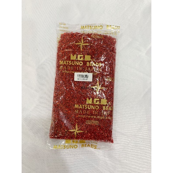 Payet /Patahan /Mote Jepang MGB Matsuno Merah-Merah Hati 37-38 50 Gram