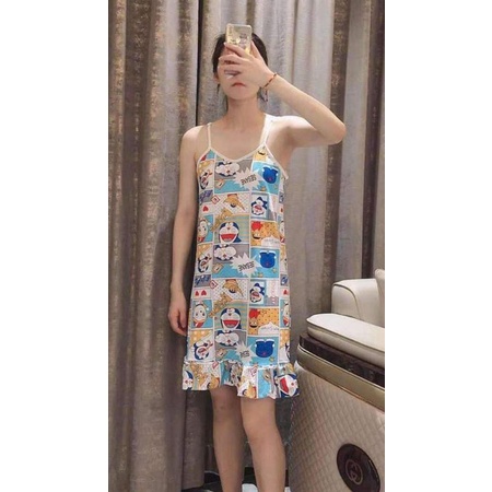 Baju Tidur Daster Cup Bra Import