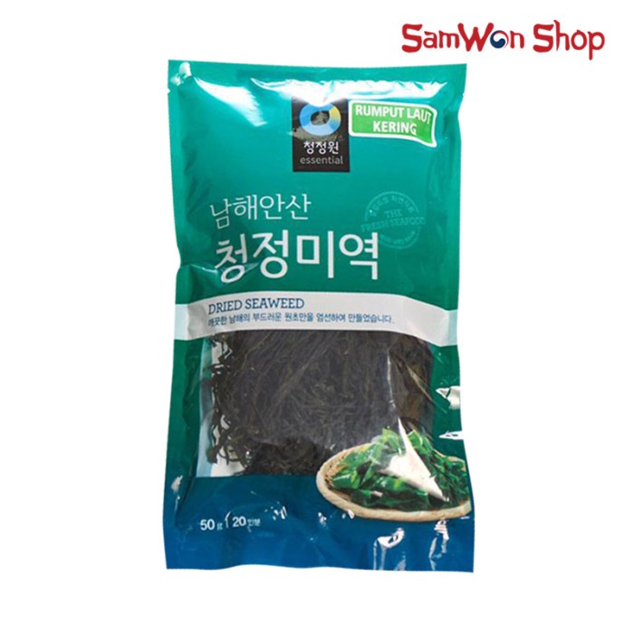 

TERBARU DAESANG MIYEOK - DRIED SEAWEED - RUMPUT LAUT KERING 50 GRAM