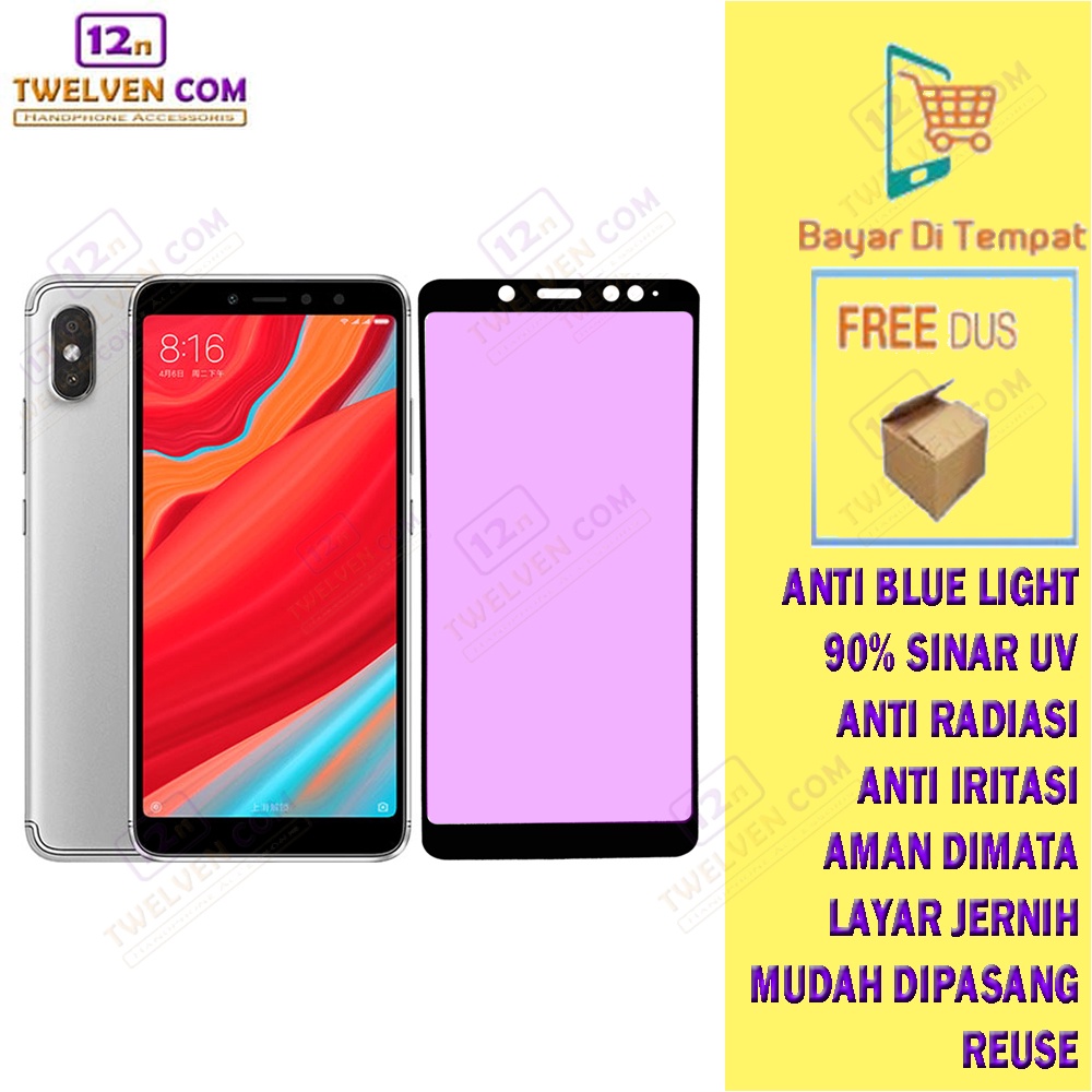 [FLASH SALE] ANTI BLUE LIGHT TEMPERED GLASS Xiaomi Redmi Note 5 / 5 Pro