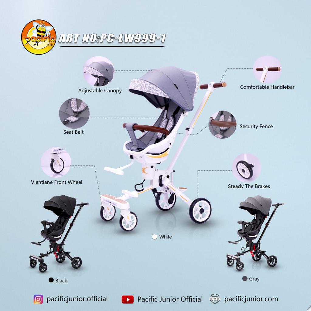 Kereta dorong anak bayi pacific LW 979 989 999-1 baby stroller bisa dilipat cabin size LW979 LW989 LW999-1 LW120 LW 120 LW121 LW 121 LW126 LW 126 LW131 LW 131 LW132 LW 132