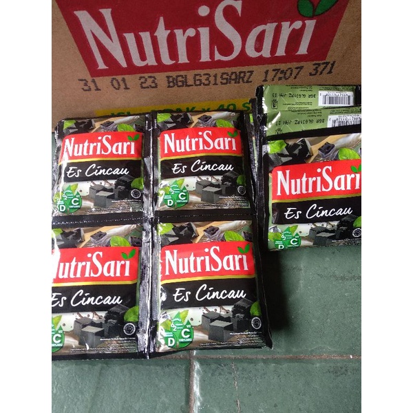 

Nutrisari Cincau 1 renceng isi 10