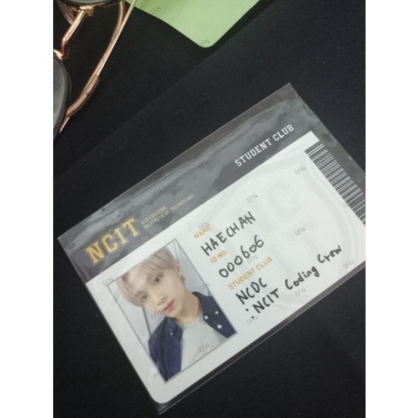 HAECHAN NCIT ID CARD STUDENT (NCT) BACA DESKRIPSI