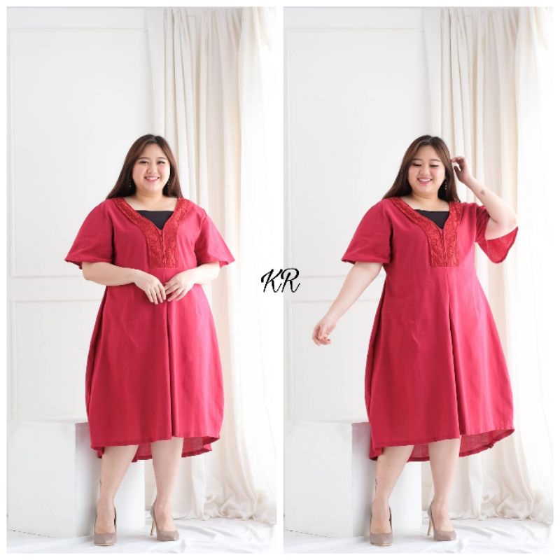 DRESS JUMBO MADISON, KATUN, DRESS MAXY