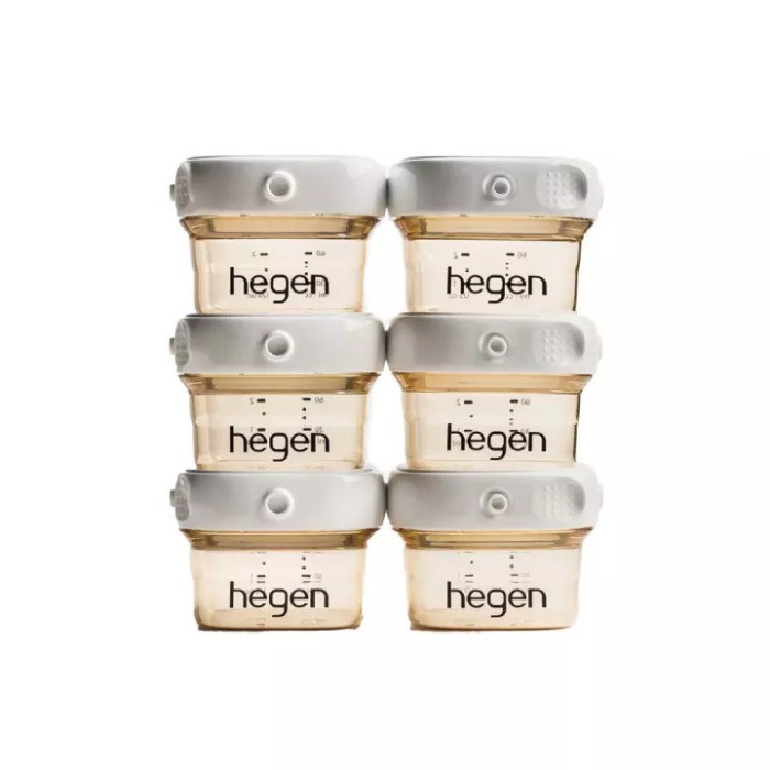 Hegen PCTO™ 60ml/2oz Breast Milk Storage PPSU 6-Pack